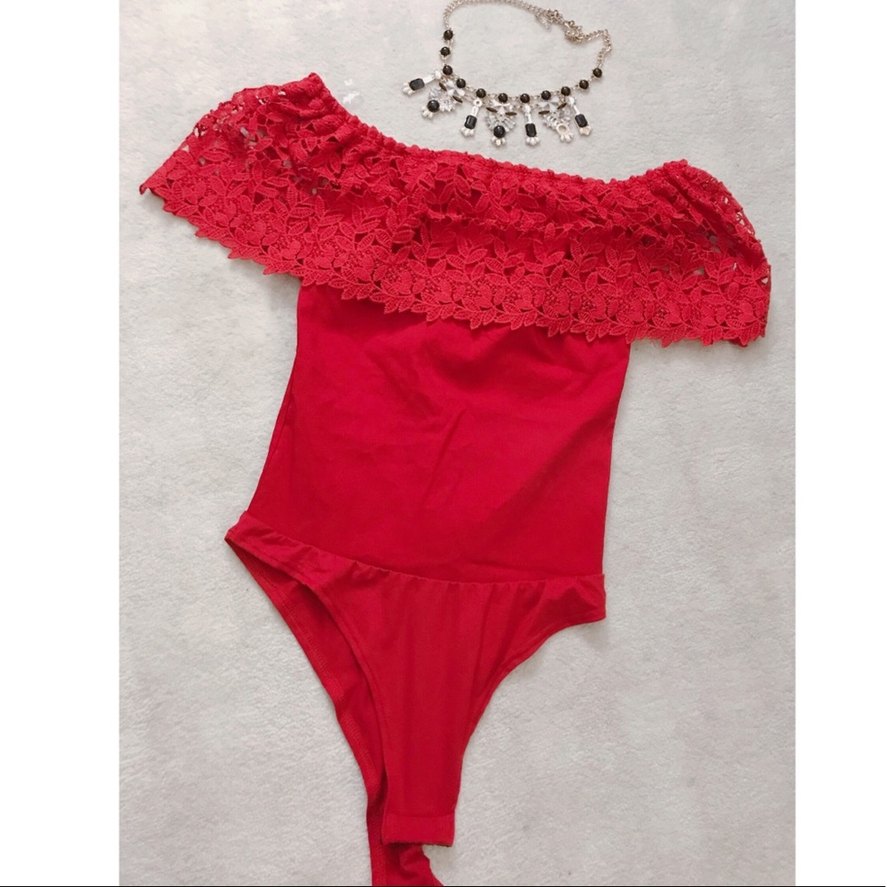 Red Bodysuit